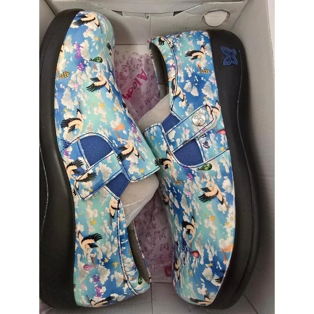 Alegria Slip On Kara Shoes Women's Size US 10.5 - 11 EU 41 Oh Baby NIB